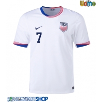 Maglie da calcio Stati Uniti Giovanni Reyna #7 Prima Maglia Copa America 2024 Manica Corta